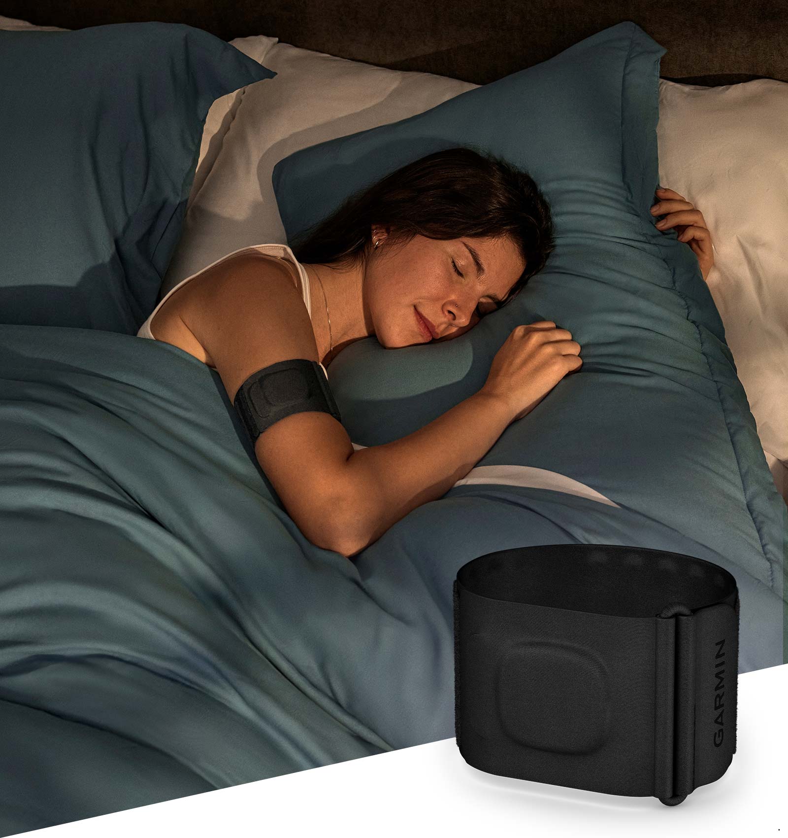 Index Sleep Monitor - Comfortable smart sleep band for health and recovery insights