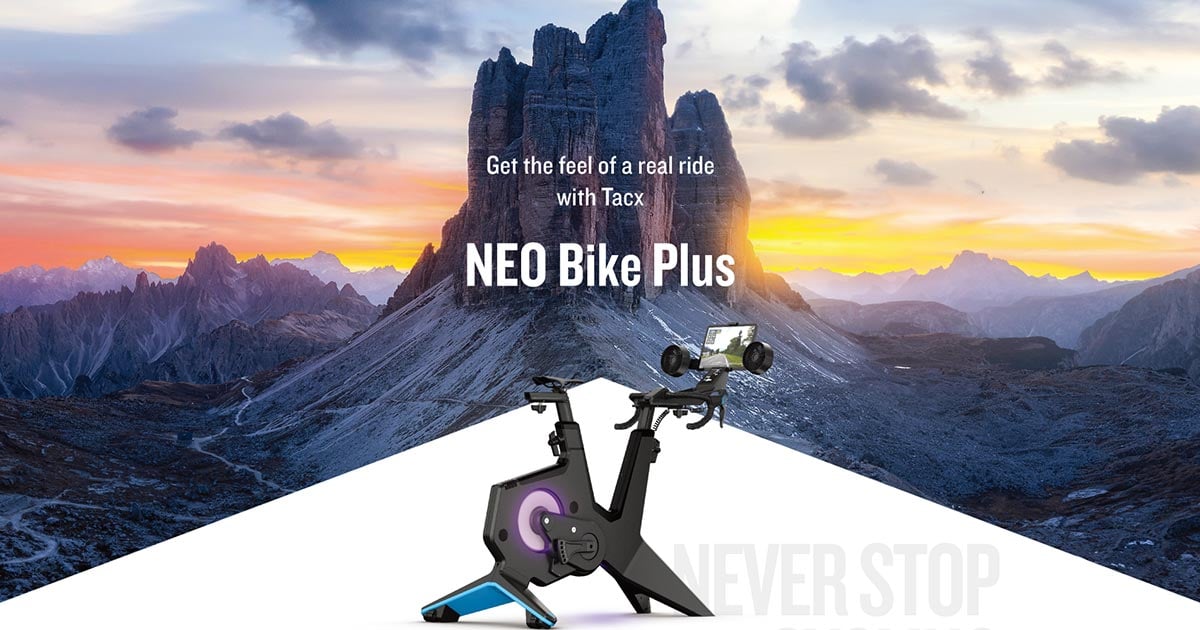 [20240704] Bring the outdoor world indoors with the Tacx NEO Bike Plus from Garmin