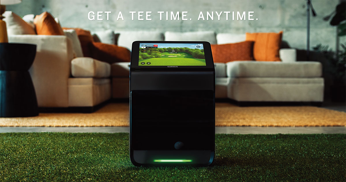 [20250116] Meet the Garmin Approach R50, the only portable golf launch monitor  with a built-in simu