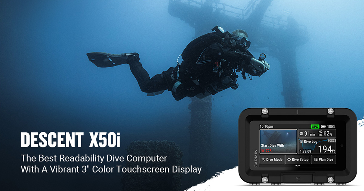 [20250116] Garmin Malaysia introduces its first large-format dive computer: Descent X50i