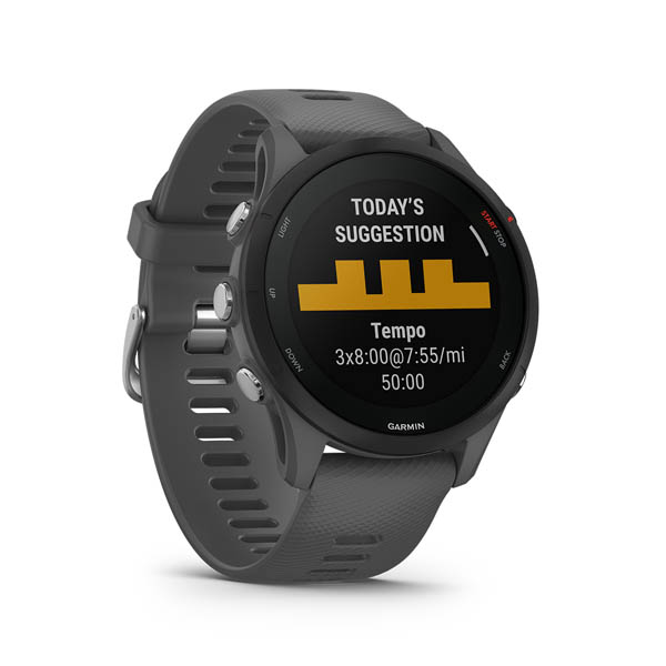 Forerunner 255 - GPS Marathon Smartwatch For Runner (Slate Grey 