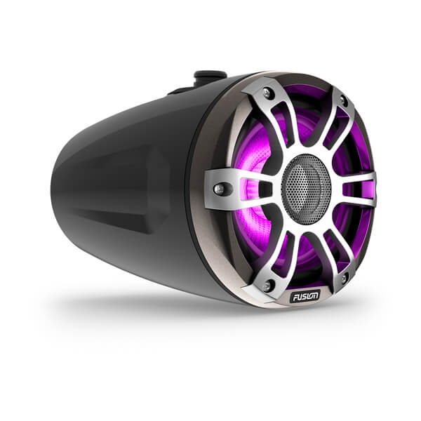 Marine wake tower sales speakers