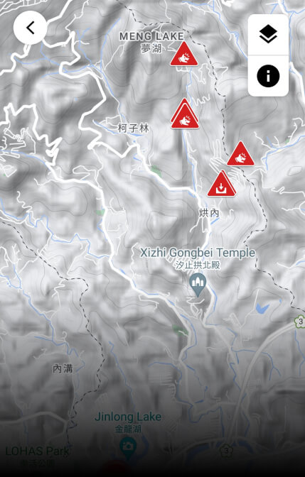 Garmin Connect App, Plan Your Route, Danger